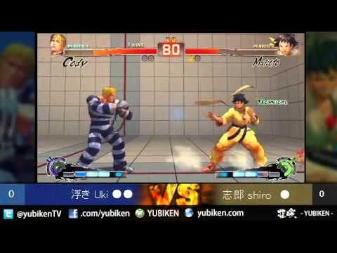 指喧- YUBIKEN - #11 Uki(Cody) vs Shiro (makoto) - AE 2012