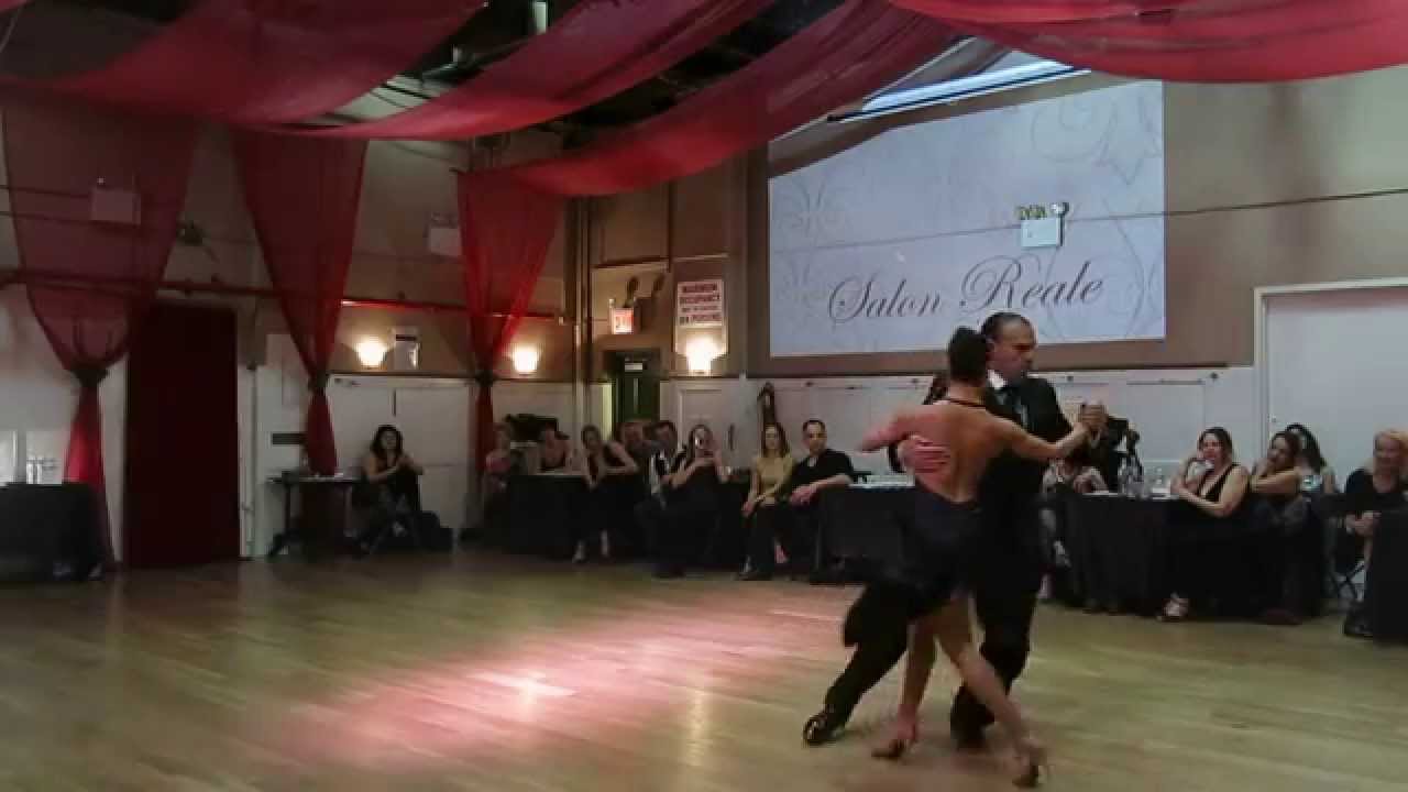 JUNIOR CERVILA and GUADALUPE GARCIA at SALON REALE, nyc March 2015