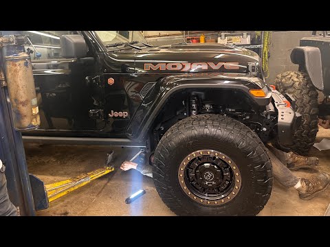Jeep Mohave Gladiator 3” JKS Höherlegung Einbau Teil 1
