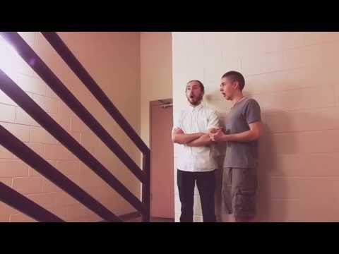 Stairwell Singing: Perfect Fifth - Bass Singers - Low Note (Ft. David Kahn)