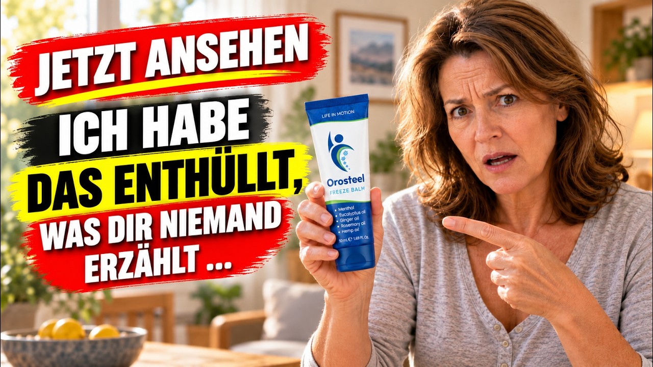 Orosteel Creme – Funktioniert sie wirklich? Das musst du vor dem Kauf wissen