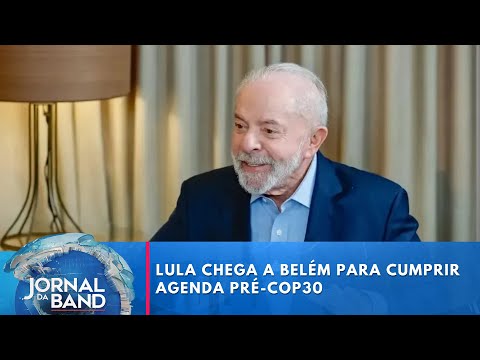 Lula chega a Belém para cumpri agenda pré-COP30