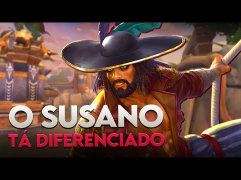SUSANO JUNGLER, TÁ DIFERENCIADO NESSA - ⚡ Smite BR Master Ranked Conquista