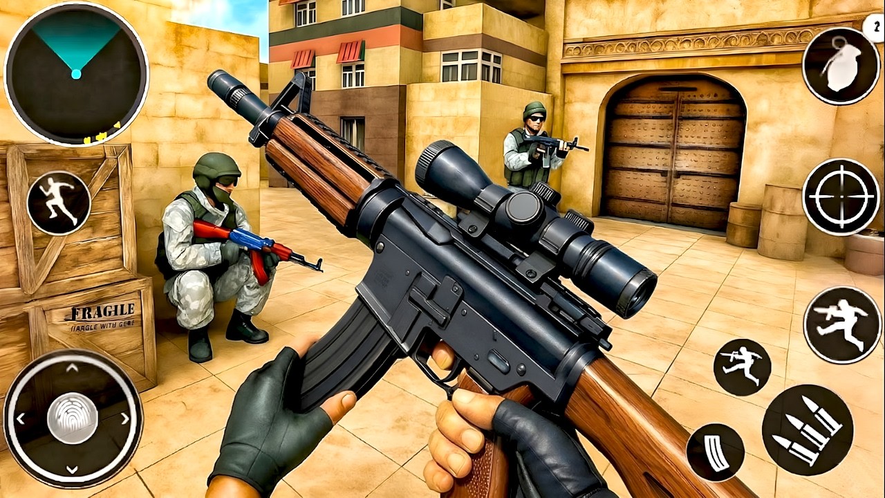 FPS Encounter Shooting Strike: Counter Terrorist - Android GamePlay