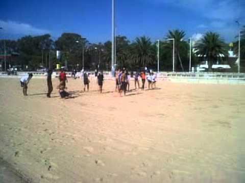 Treino na Praia dia 20-10-2012 - Veredasteam 2012/2013