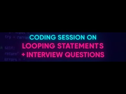 Python Programming Bootcamp Day 12 Coding On Looping Statements