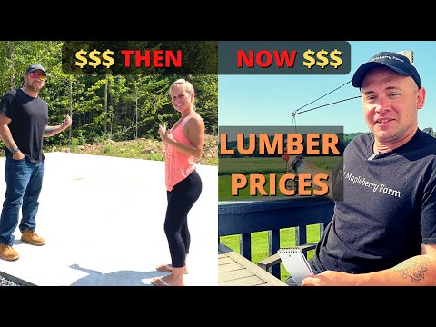 Lumber Prices 2020 vs 2021