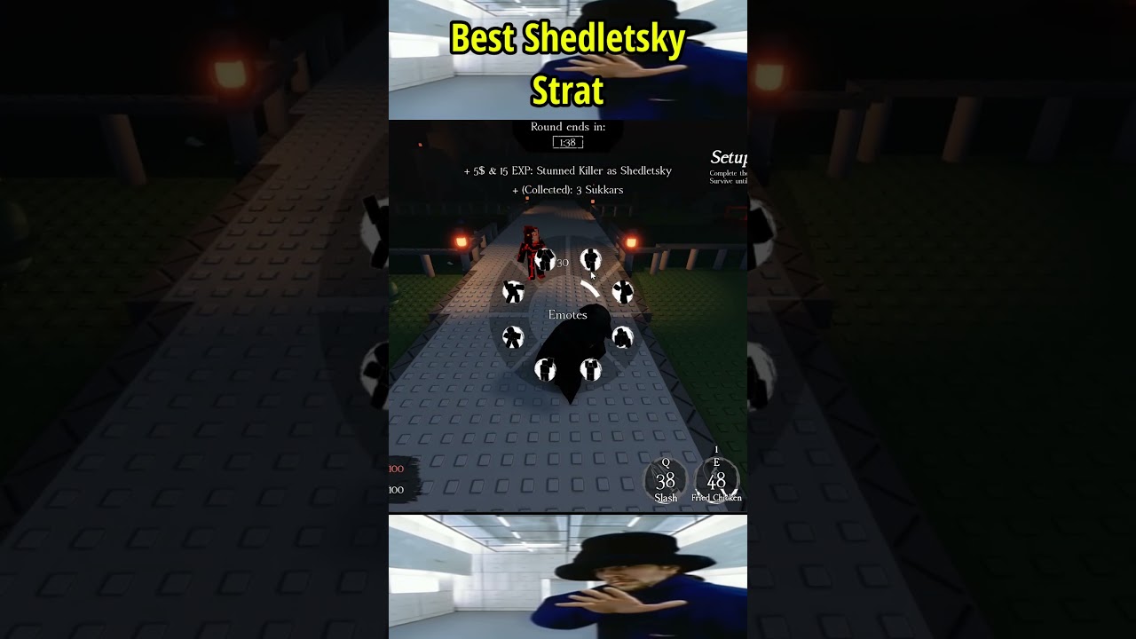 Emote Shed #forsaken #roblox #robloxforsaken #funny