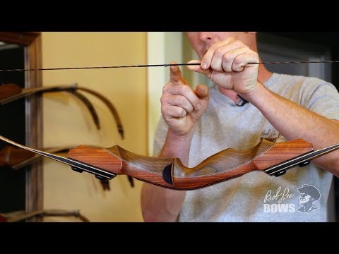 Bob Lee Bow Care - Setting your Nock Point
