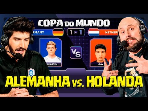 COPA DO MUNDO DE CLASH ROYALE: ALEMANHA X HOLANDA (SORGICAL GOBLIN X MORTEN)
