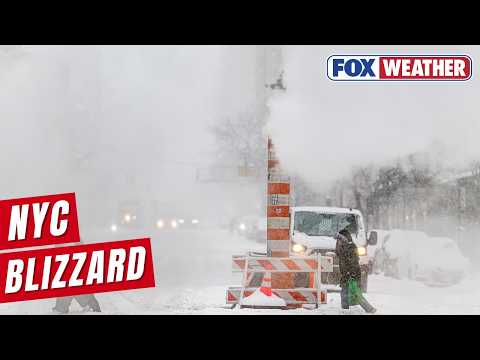 Blizzard Warning Issued For New York City For First Time In ...