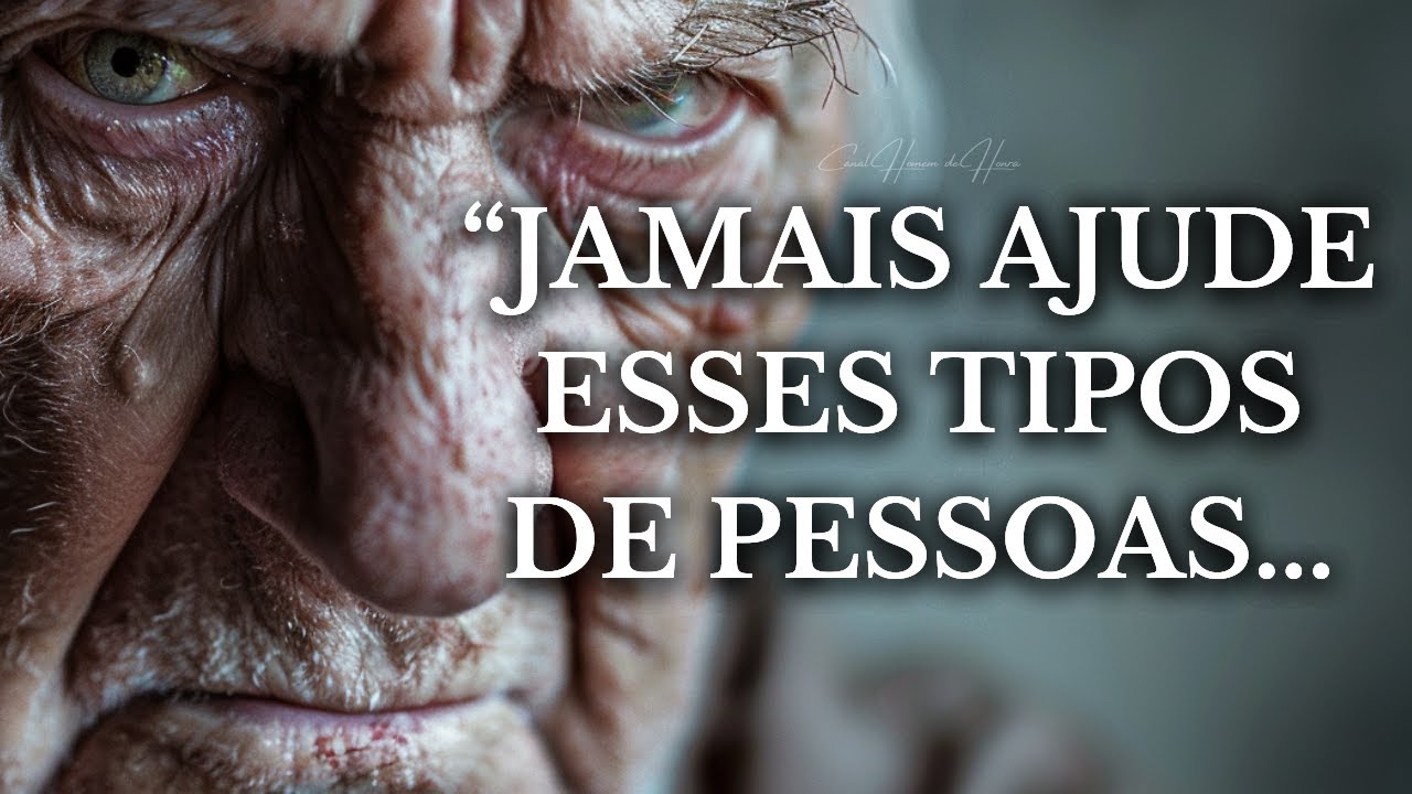 TODA VEZ QUE VOCÊ AJUDA ESSES TIPOS DE PESSOAS, ALGO TERRÍVEL ACONTECE