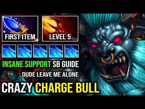 ULTRA CHARGE SPEED First Item Aghs Spirit Breaker | EPIC Support Nobody Can Farm with Dagon DotA 2