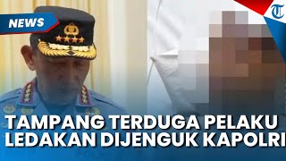 Tampang Datar Terduga Pelaku Ledakan di SMAN 72 Jakarta saat Dijenguk Kapolri, Ungkap Kondisi
