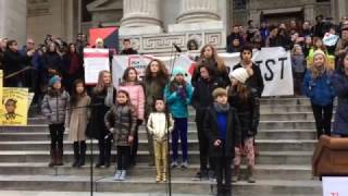 Broadway Kids at Writers Resist