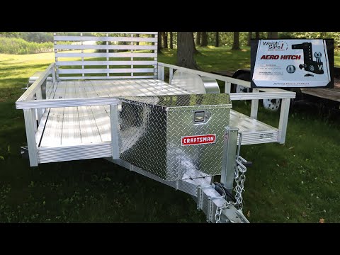 Adding An Aluminum Tongue Storage Box To The Sport Haven Aluminum Trailer