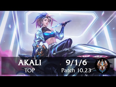 Akali Top vs Gangplank | Pinoy Challenger Replay Preseason Patch 10.23