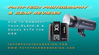 Flashpoint RL600B, Godox X1TS, HSS