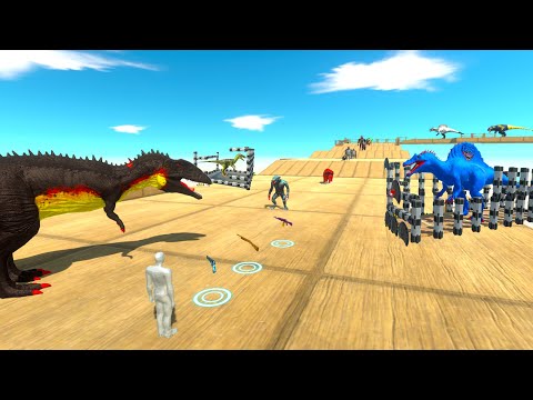 FPS AVATAR + INDORAPTOR RELEASE CARNIVORE DINOSAURS and SAVE his GIRL - ARBS