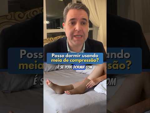 Sleeping with compression stockings