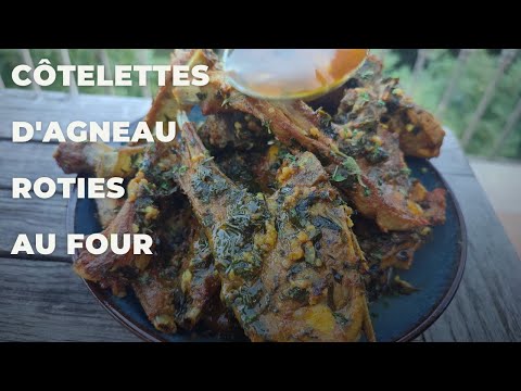 RECETTE DE CÔTELETTES D'AGNEAU RAPIDE. #cotelettesdagneaurotiesaufour