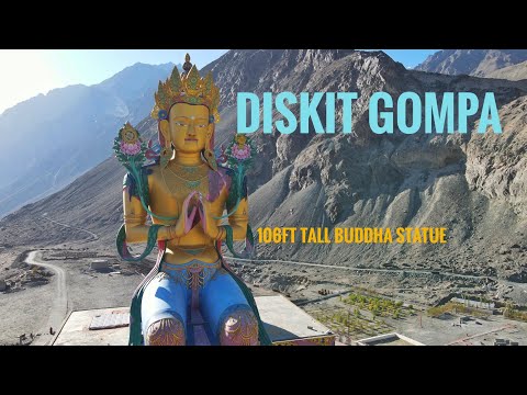 The largest Buddha statue of Leh