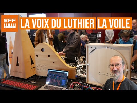 La Voix du Luthier La Voile Acoustic Resonator and Haken Audio EaganMatrix | SynthFest France 2023