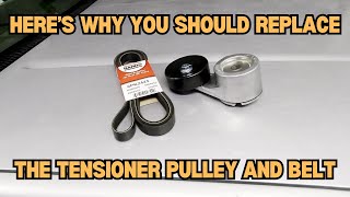 Replacing The Tensioner Pulley And Serpentine Belt | 1994 Chevy K1500