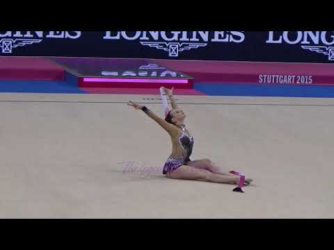Paulien BOONE (BEL) ribbon - 2015 Stuttgart worlds Qualifs (NO SOUND)