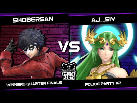 Shobersan (Joker) vs aj__siv (Palutena) - Police Party #1 - Winners Quarter Finals