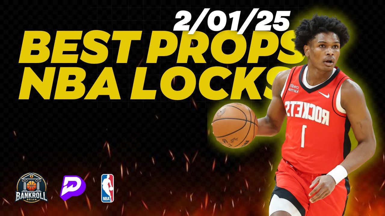(6-0 SWEEP!) My 4 Best NBA Player Prop Bets Today 2/01/25 Free Picks! #nba #prizepicks #podcast