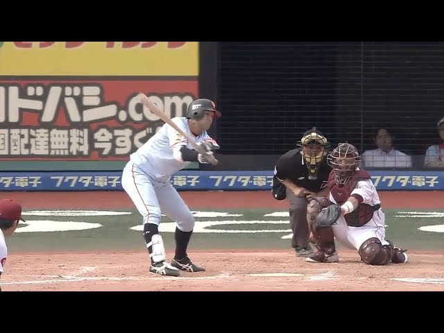 【9回表】これは打てない!! イーグルス・松井裕がジャイアンツ・高橋由斬り!! 2015/5/31 E-G