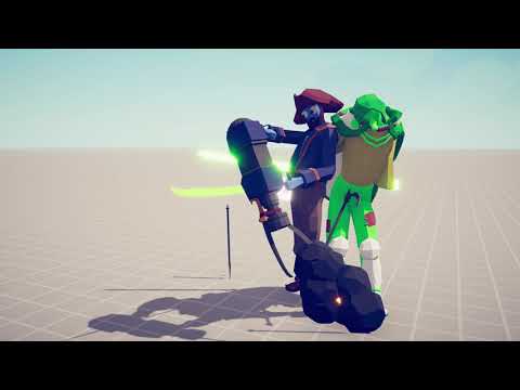 GREEN LIGHTSABER vs EVERY UNIT - Totally Accurate Battle Simulator TABS