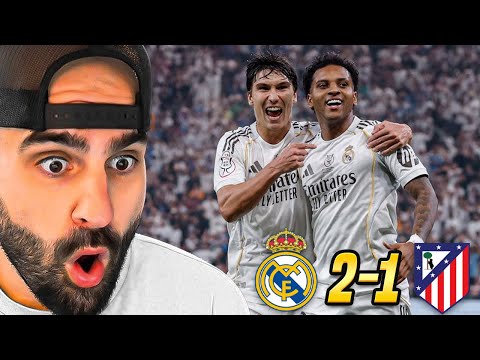 Real Madrid 2-1 Atlético Madrid | VINI JR NATION IT’S OVER…