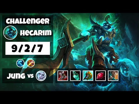 Hecarim Jungle S11 11.18 Challenger Replay (9/2/7) - EU