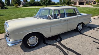 Video Thumbnail for 1966 Mercedes-Benz 230S