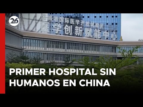 China's first non-human hospital is 100% controlled by artificial intelligence.
