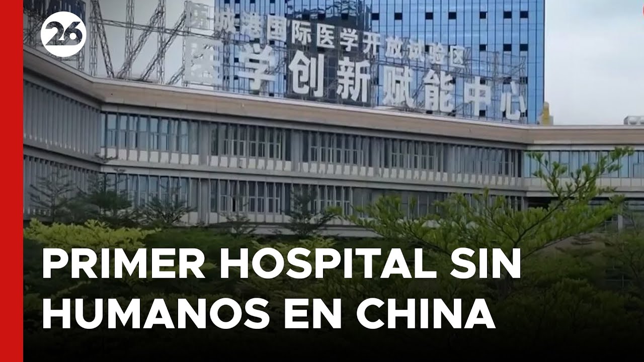 Primer HOSPITAL SIN HUMANOS en CHINA es controlado 100% por INTELIGENCIA ARTIFICIAL