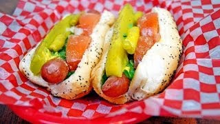 How to build a Chicago Style Hot Dog (Chicago Hot Dog Recipe)