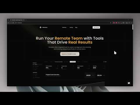 Timesible video preview