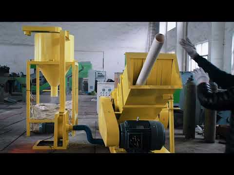 Live Demo: PVC Window Profile & Pipe Crusher
