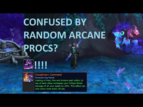 Fire Mage 9.0.5 Random Disciplinary Command Arcane Procs Explained