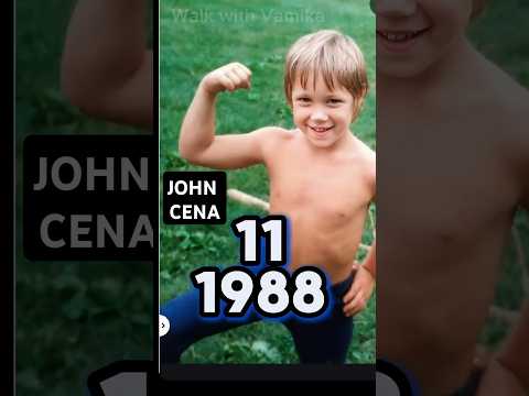 JOHN CENA Age Transformation (1977-2025) John Cena life journey career evolution #johncena #wwe