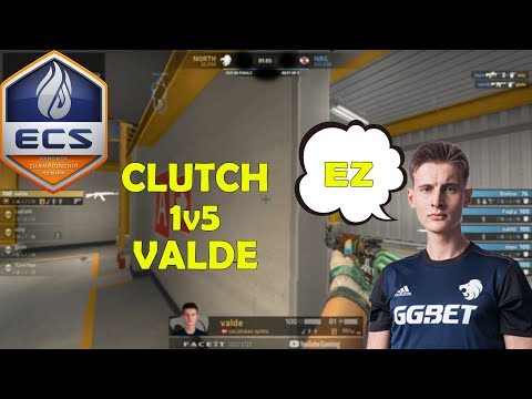 VALDE ЖЕСТКИЙ КЛАТЧ 1v5! North vs NRG