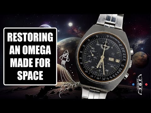 Restoration an Omega Astronaut Watch. The Omega Mark 4.5 cal 1045