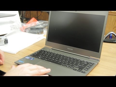 Toshiba Portégé Z930 Intel Core i5 Windows 7 Ultrabook Unboxing