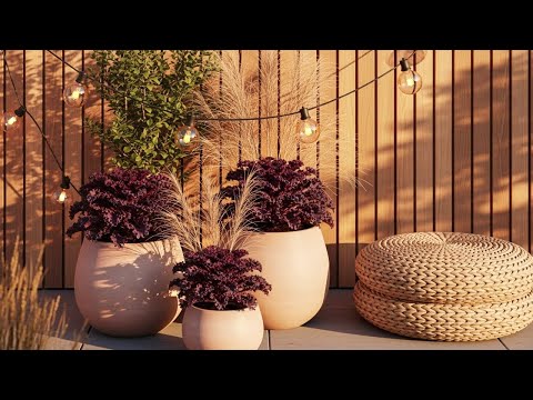 Warm & Cozy Small Garden Design 2026 | Fall Outdoor Living Inspiration