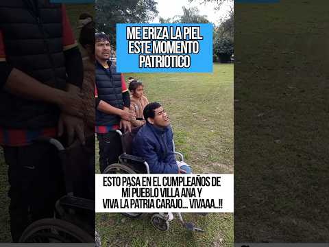 Cumpleaños de Mí pueblo Villa Ana.. si simple se hace  Grandeza..!!
