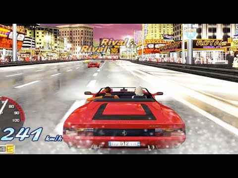 OutRun 2006: Coast 2 Coast PS2 All stages and cars