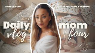 24 Hours as a Mom of 4 | Homemaking, Toddler & Baby Life, Baking & First Birthday Prep!